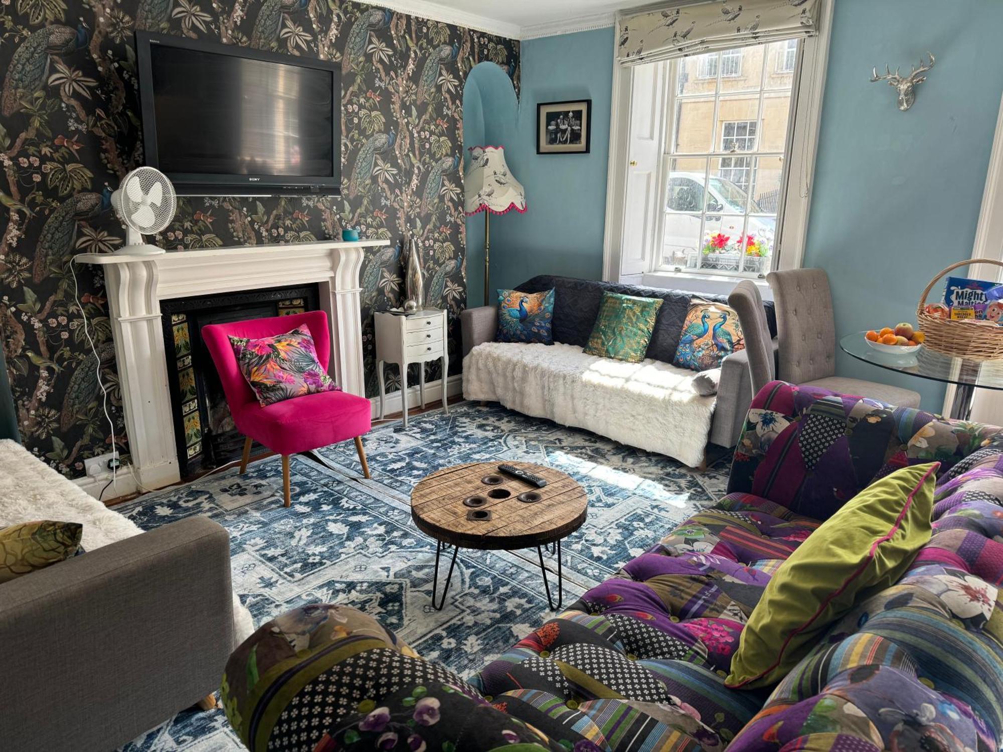 City Centre - Rivers Street, Quiet 2 Bed Ground Floor Georgian Garden Apartment バース エクステリア 写真