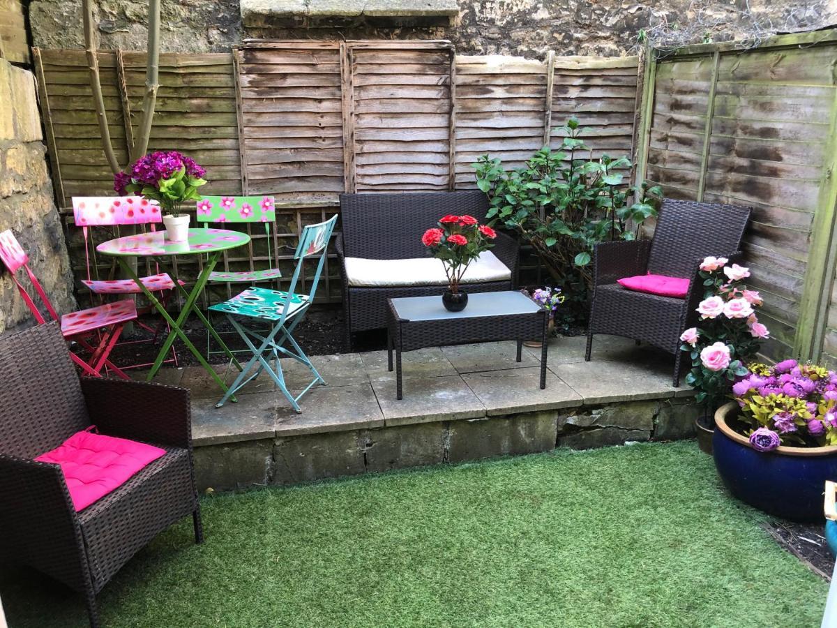 City Centre - Rivers Street, Quiet 2 Bed Ground Floor Georgian Garden Apartment バース エクステリア 写真
